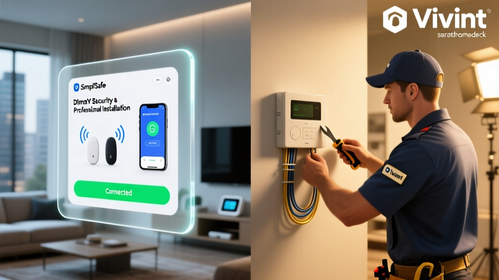 SimpliSafe vs Vivint: DIY Security vs Professional Installation