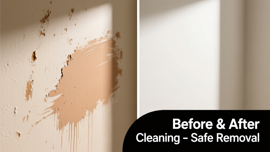 How to Remove Self Tanner from Painted Walls Safely