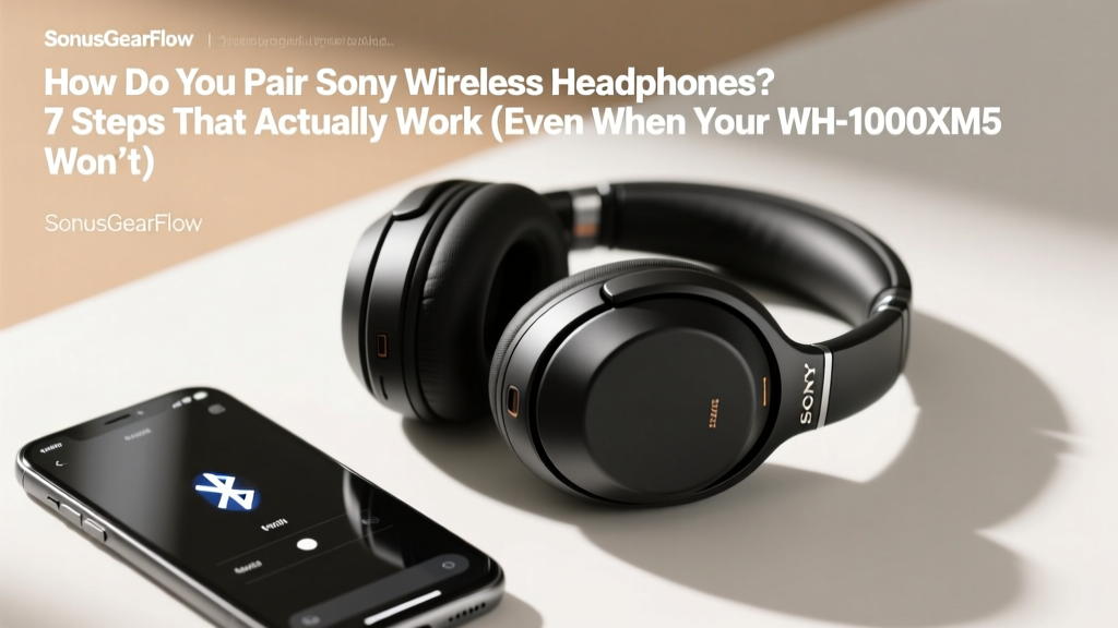 How Do You Pair Sony Wireless Headphones (2026)