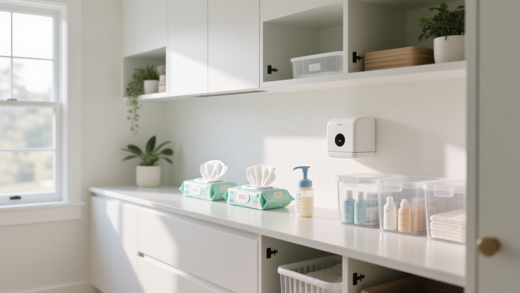 Store Baby Wipes in a Pump Bottle for One-Handed, No-Drip...