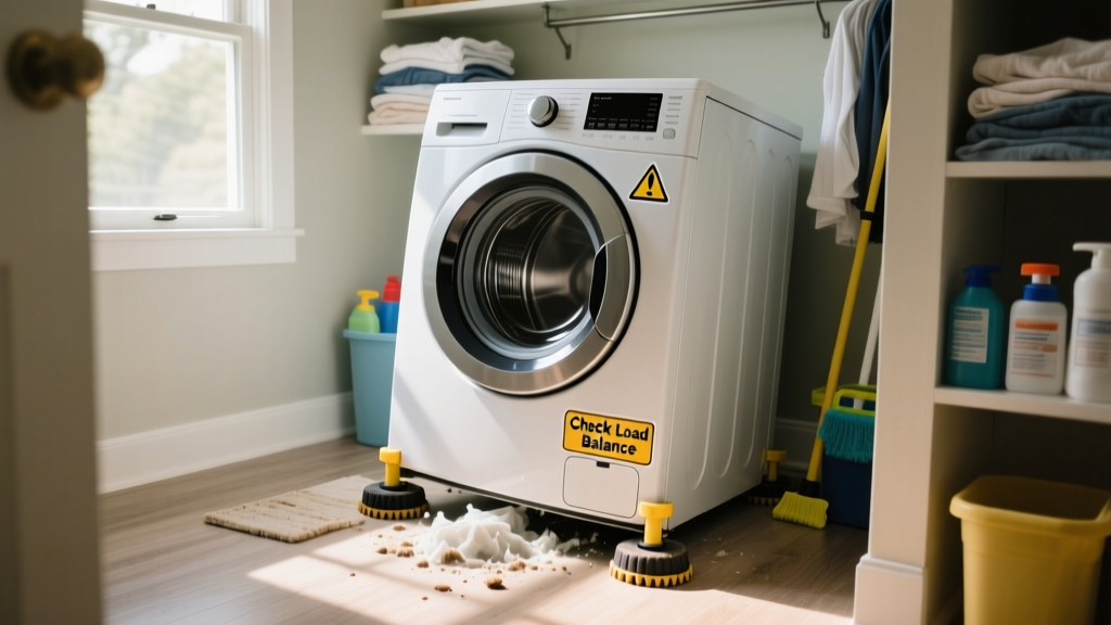 How to Prevent Washer Shaking During Spin Cycles