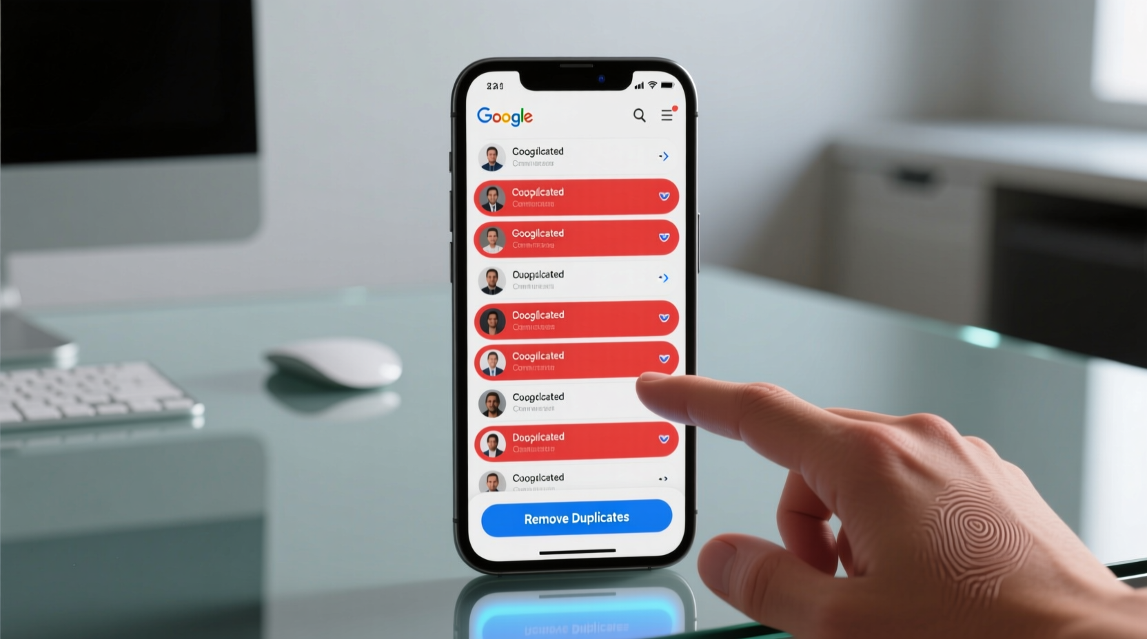google contacts can kill duplicates in bulk