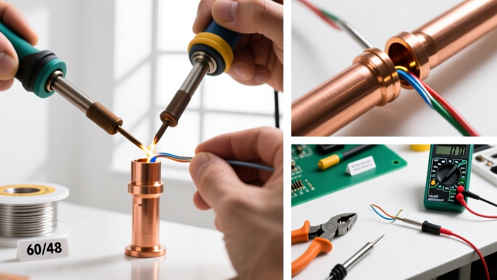 Visual Guide: Soldering Copper Fittings for Perfect Joints