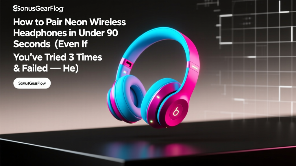 How to Pair Neon Wireless Headphones (2026)