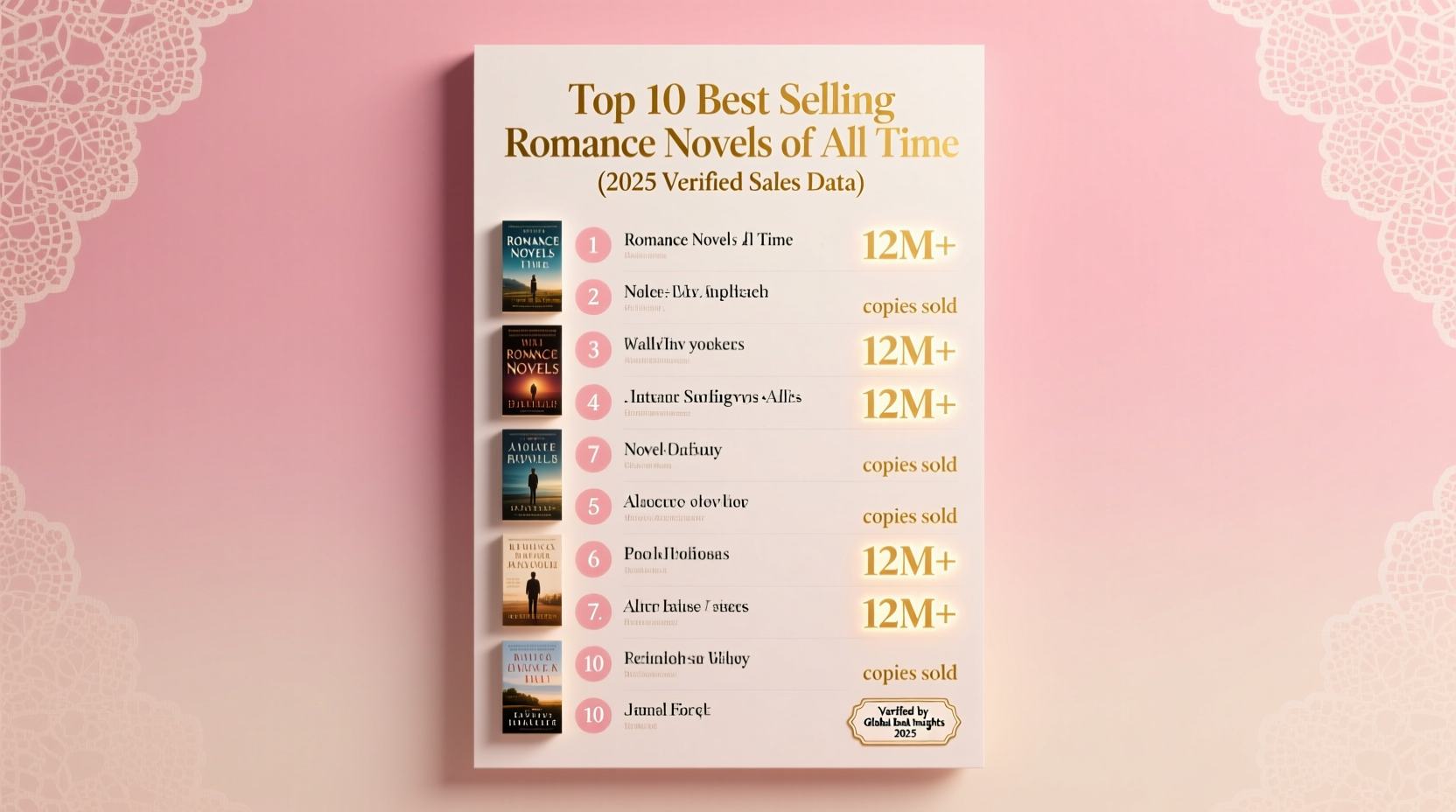 best selling romance novels of all time