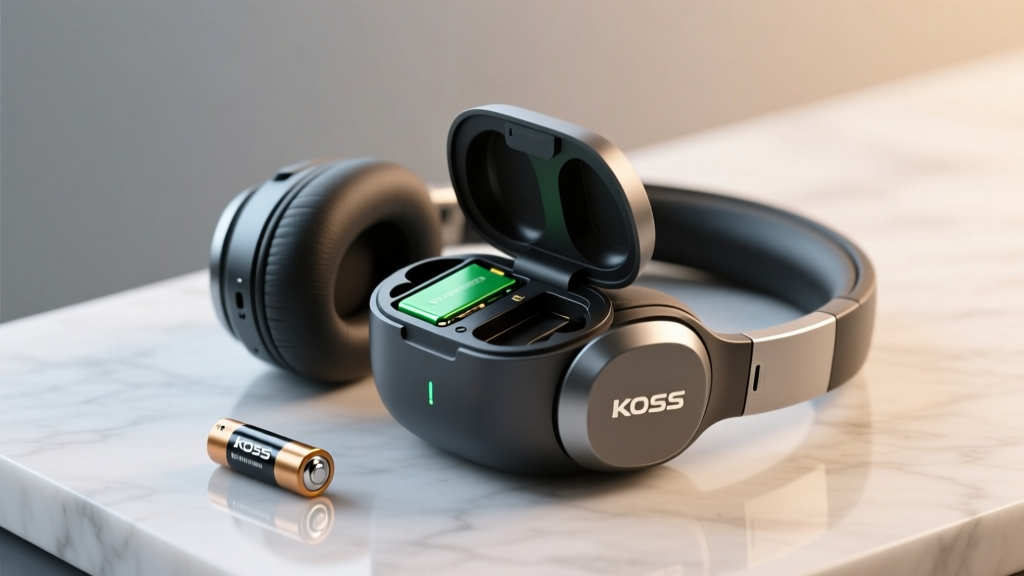How to Change Koss Wireless Headphones Batteries