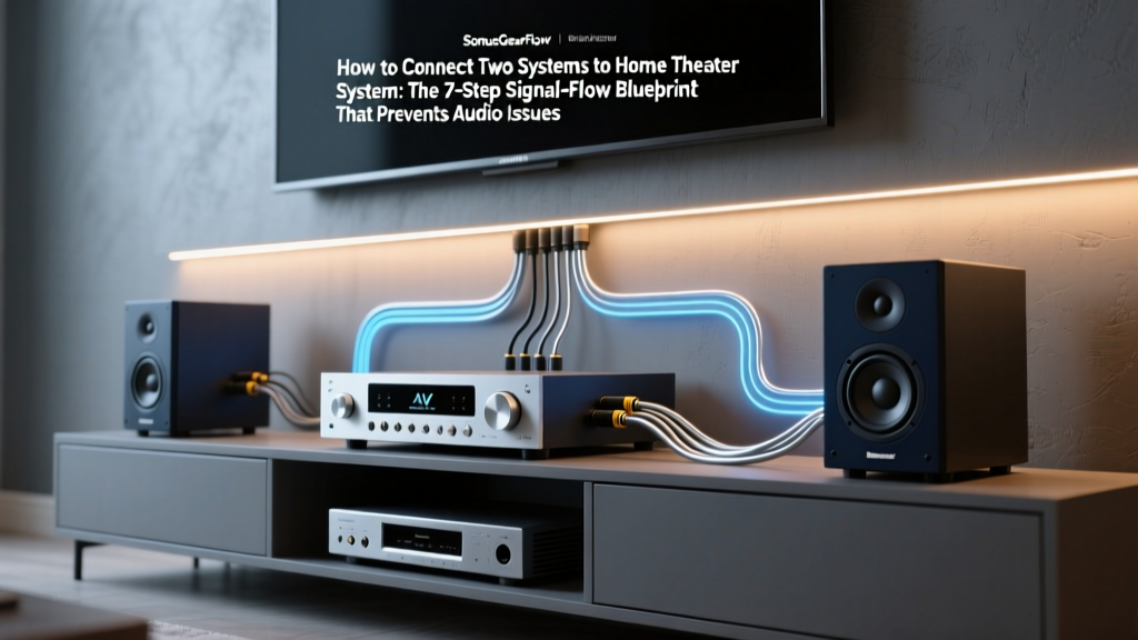 How to Connect Two Systems to Home Theater System