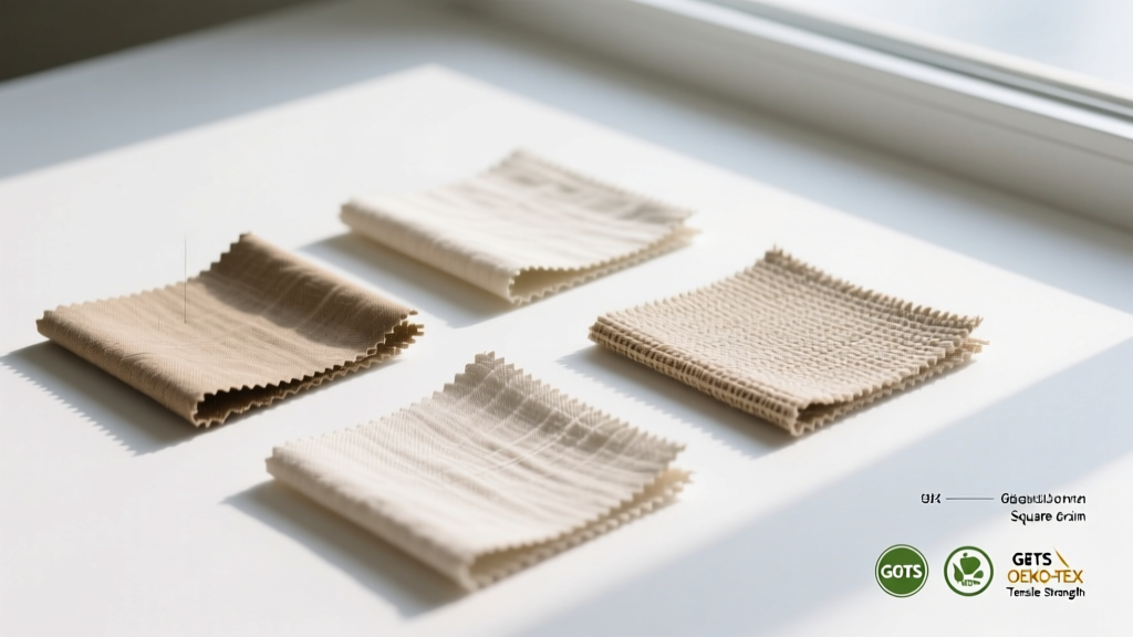 Pictures of Linen: Real Fabric Swatches & Technical Specs