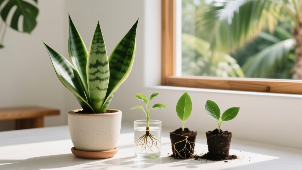Tropical Sansevieria Propagation: 3 Proven Methods
