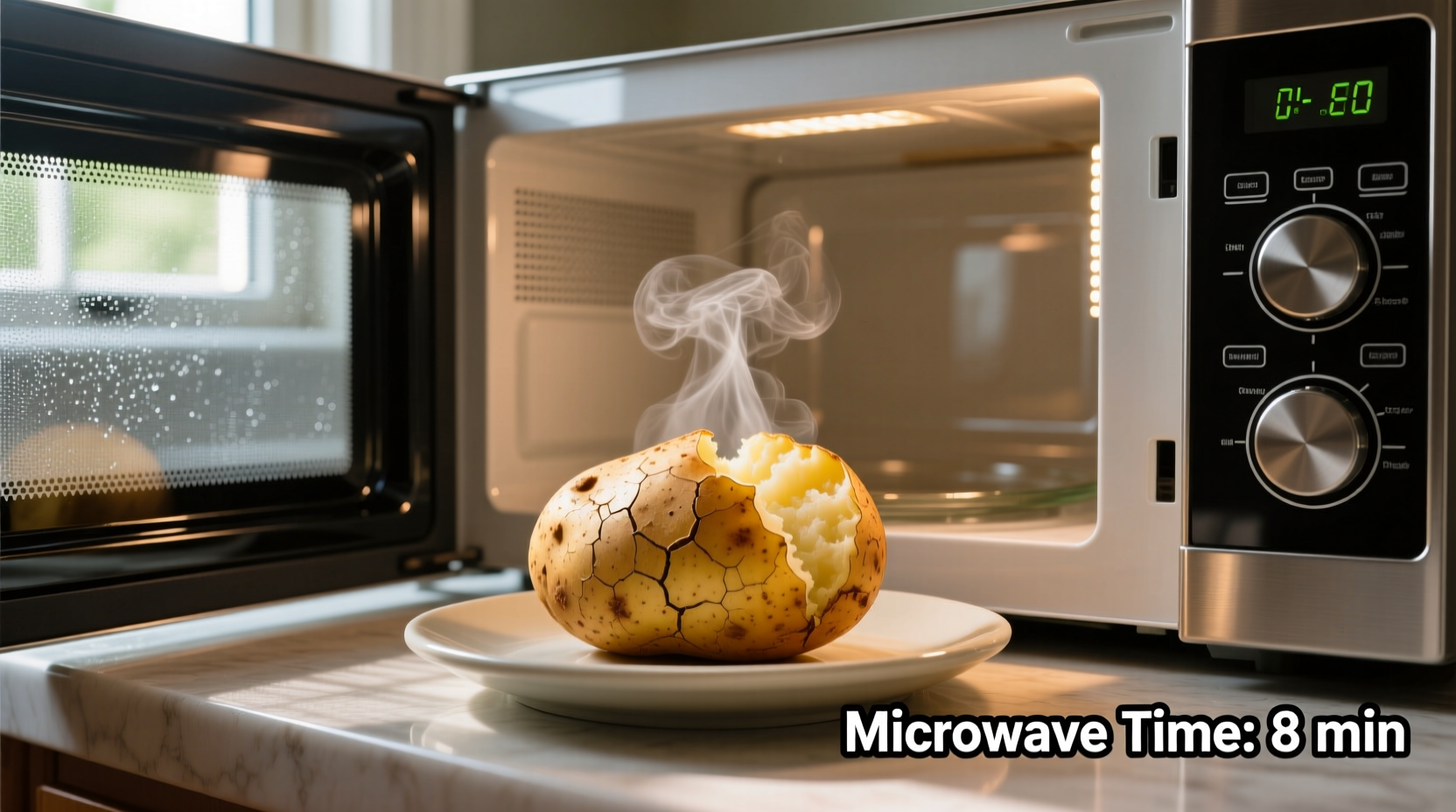 Perfect Microwave Baked Potato: Fast, Fluffy & Foolproof Method