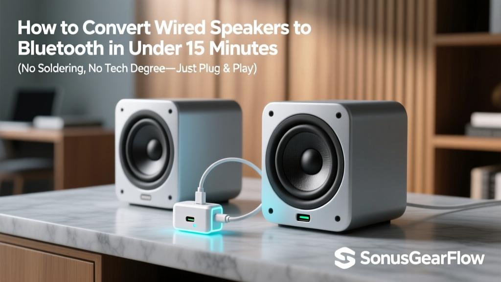 How To Convert Wired Speakers To Bluetooth (2026)