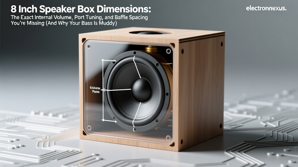 8 Inch Speaker Box Dimensions: The Exact Internal Volume, Port Tuning, and Baffle Spacing You’re Missing (And Why Your Bass Is Muddy)