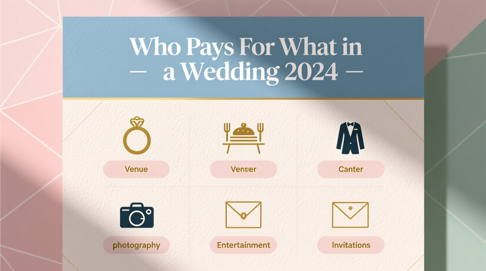 who pays for what in a wedding 2024