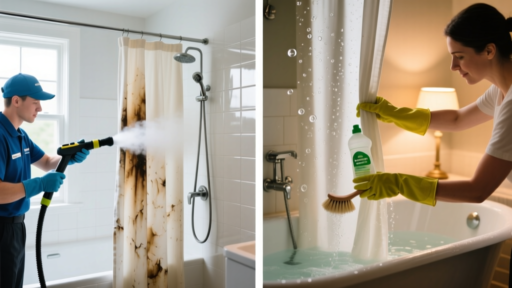 Shower Curtain Professional Cleaning vs DIY: Proven 2026