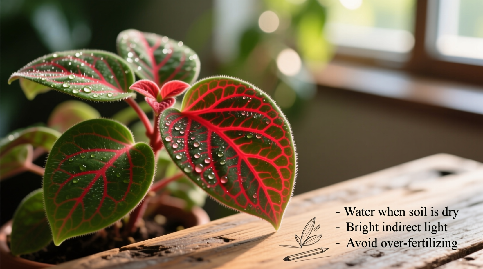 red nerve plant care