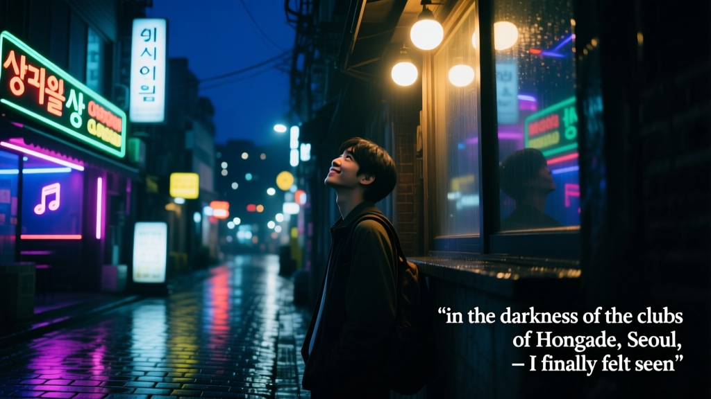 In The Darkness Of The L Clubs Of Hongdae Seoul I Finally Felt Seen