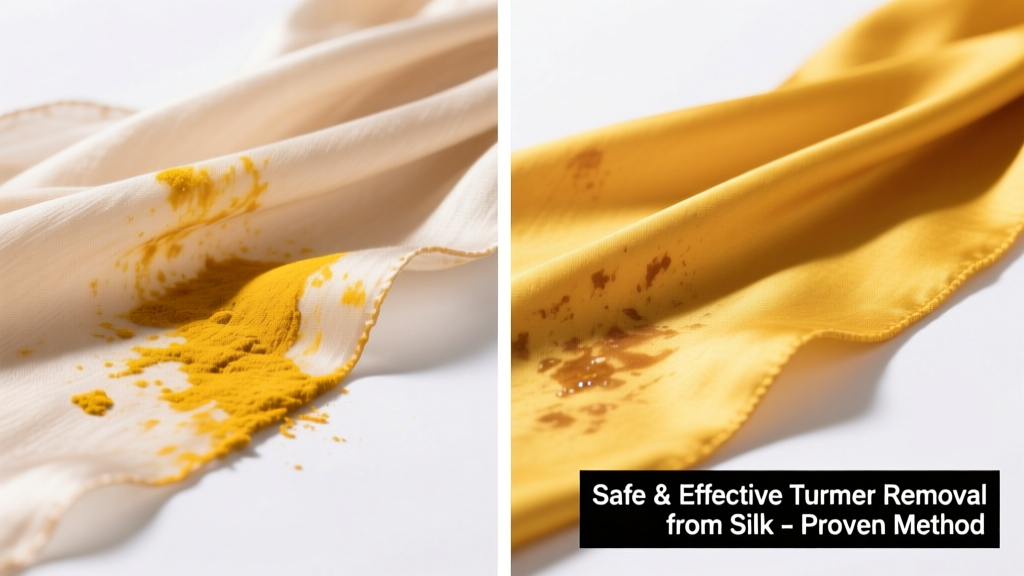 How to Remove Turmeric from Silk Safely and Effectively