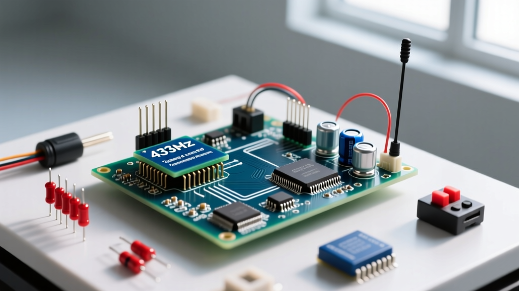 Designing a 433MHz RF Remote Control Circuit Diagram: Topology & Component Selection