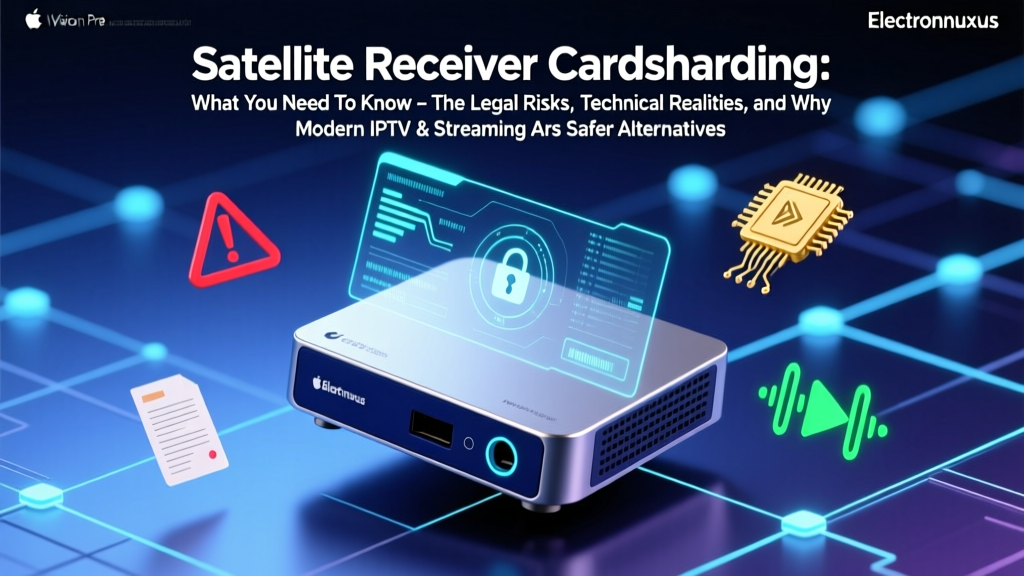 Satellite Receiver Cardsharing What You Need To Know: The Legal Risks, Technical Realities, and Why Modern IPTV & Streaming Are Safer Alternatives