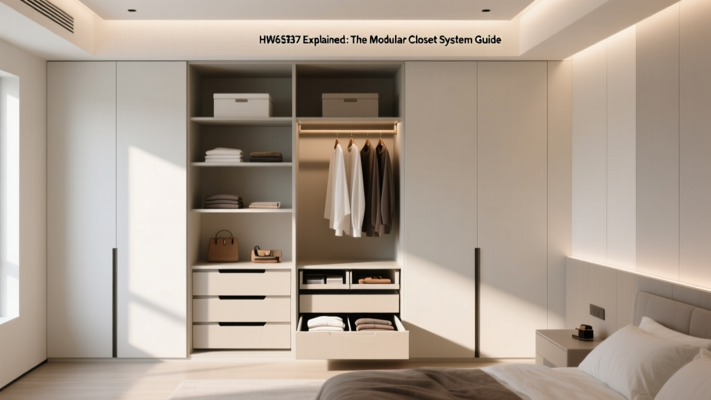 HW65837 Explained: The Modular Closet System Guide