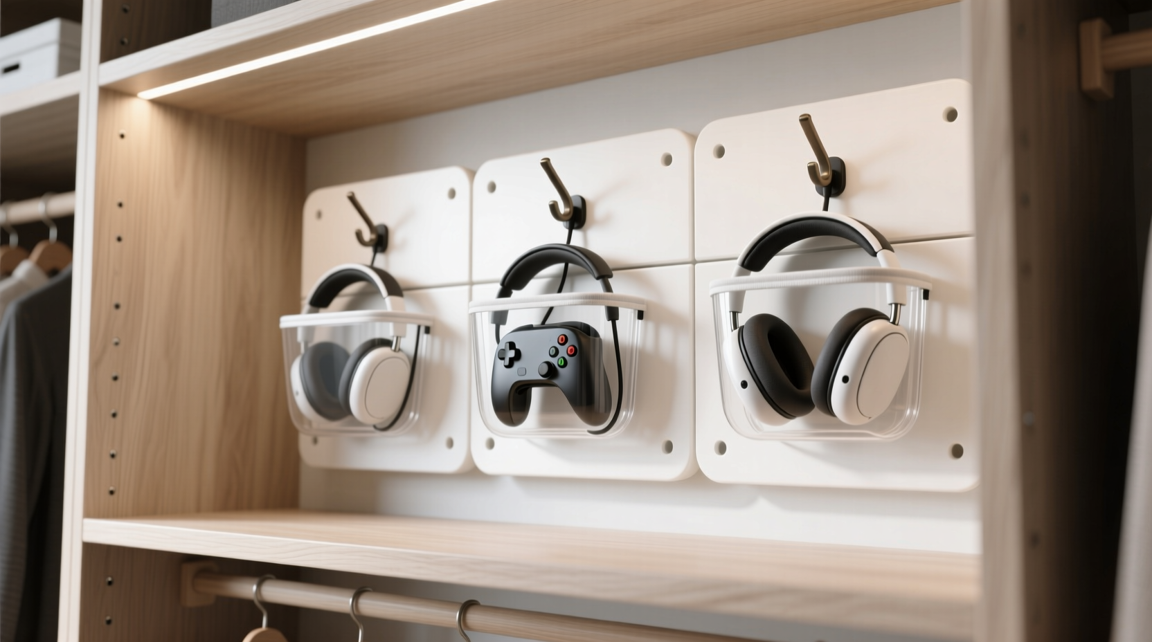closet organization tips for vr gear