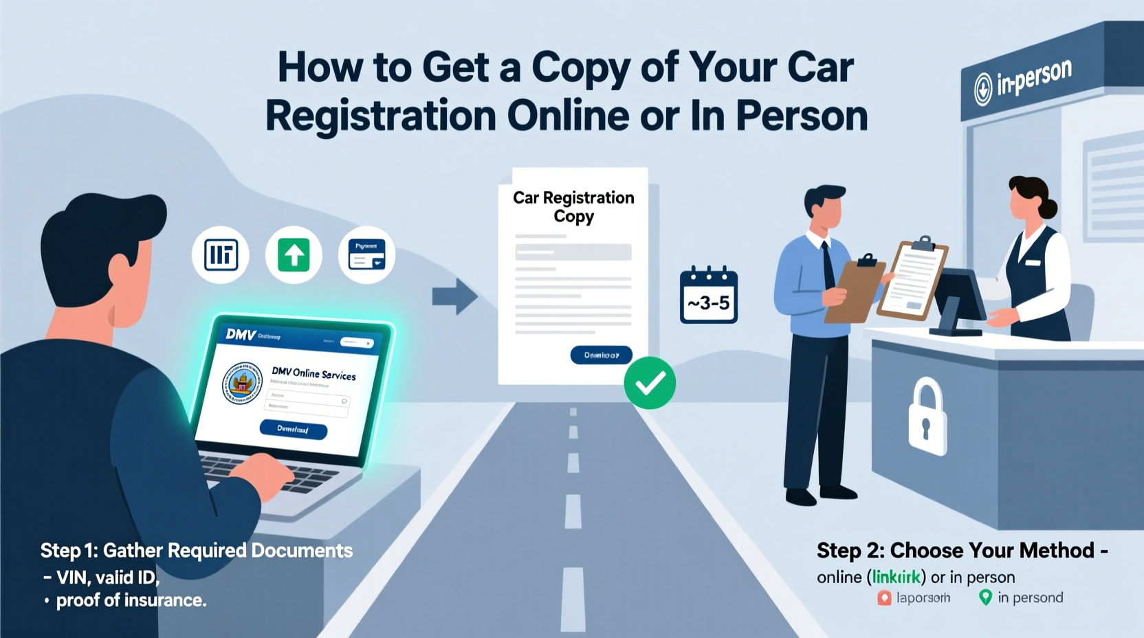 how can you get a copy of your car registration