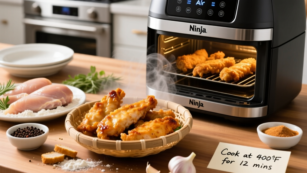 Perfect Chicken Tenders in a Ninja Air Fryer Oven