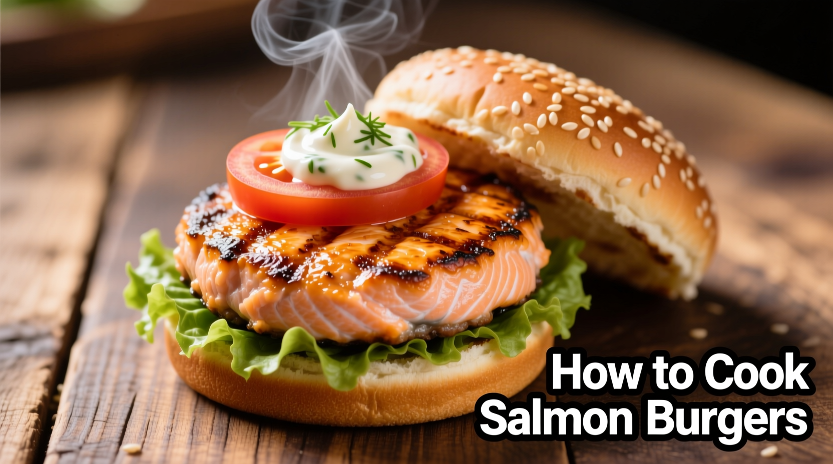 how to cook salmon burgers