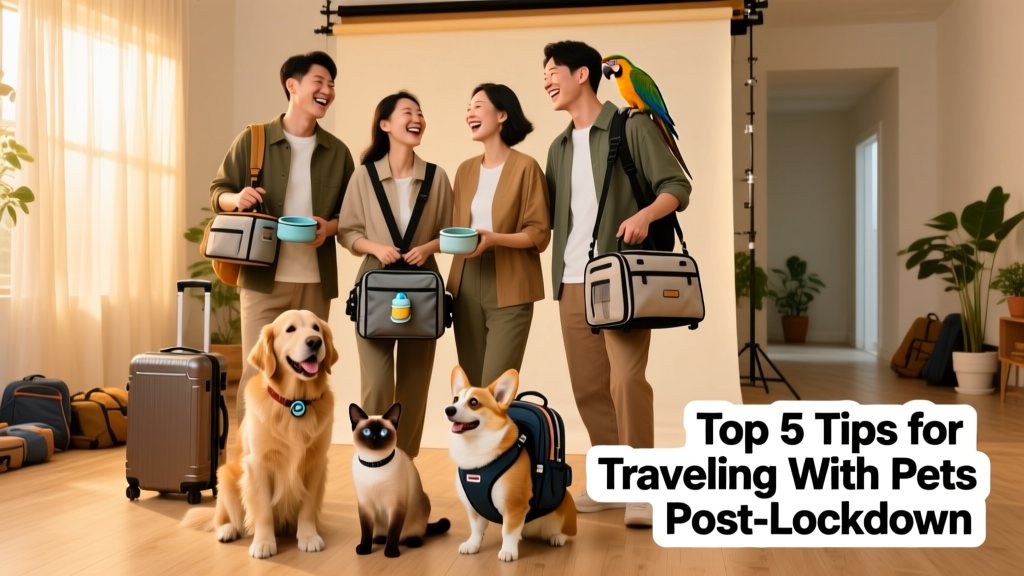 Top tips for travelling with pets post-lockdown