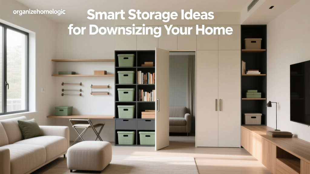 Smart Storage Ideas for Downsizing Your Home