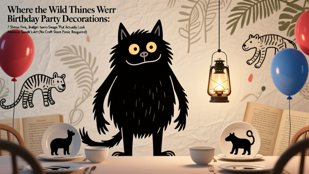 Where the Wild Things Are Birthday Decor (2026)
