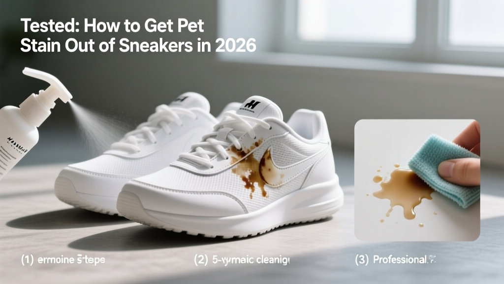 Tested: How to Get Pet Stain Out of Sneakers in 2026