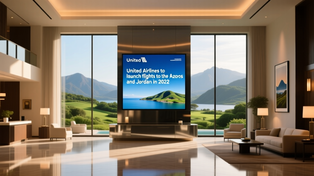 United Airlines Expands Global Network: New Nonstop Flights to the Azores and Jordan Launch in Summer 2022