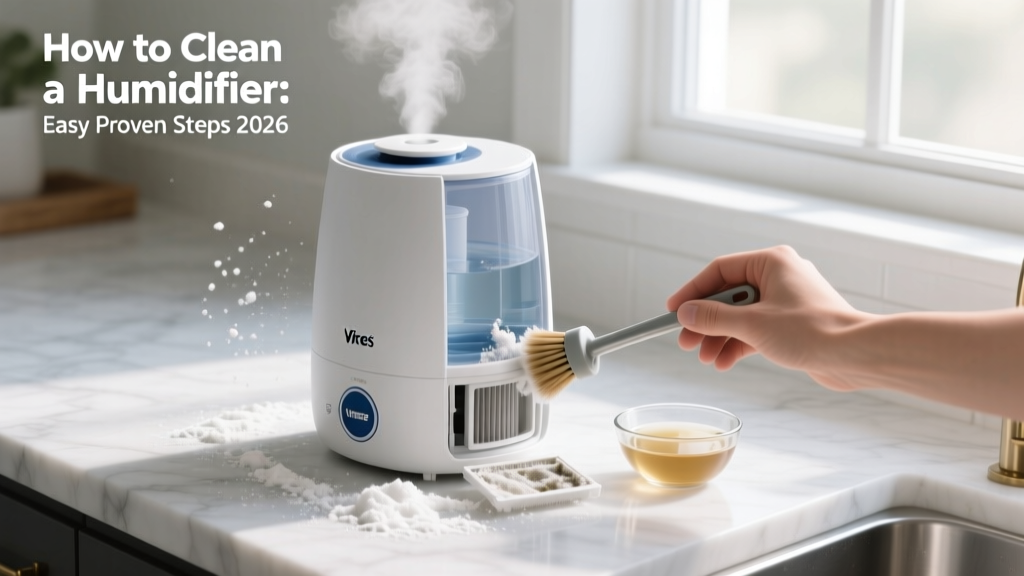 How to Clean a Humidifier: Easy Proven Steps 2026