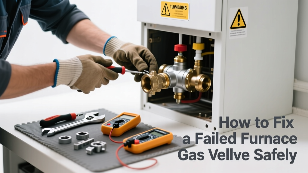 How to Fix a Failed Furnace Gas Valve Safely