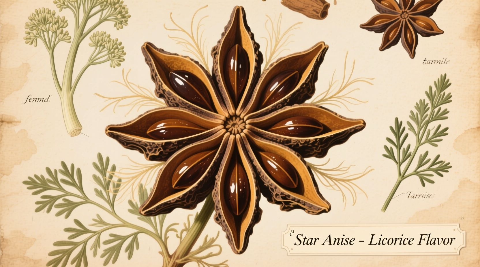 what spice tastes like licorice