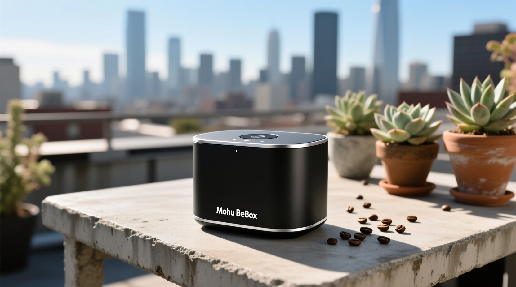 The Mohu BeBox Is a Portable Wireless Audio System Pow