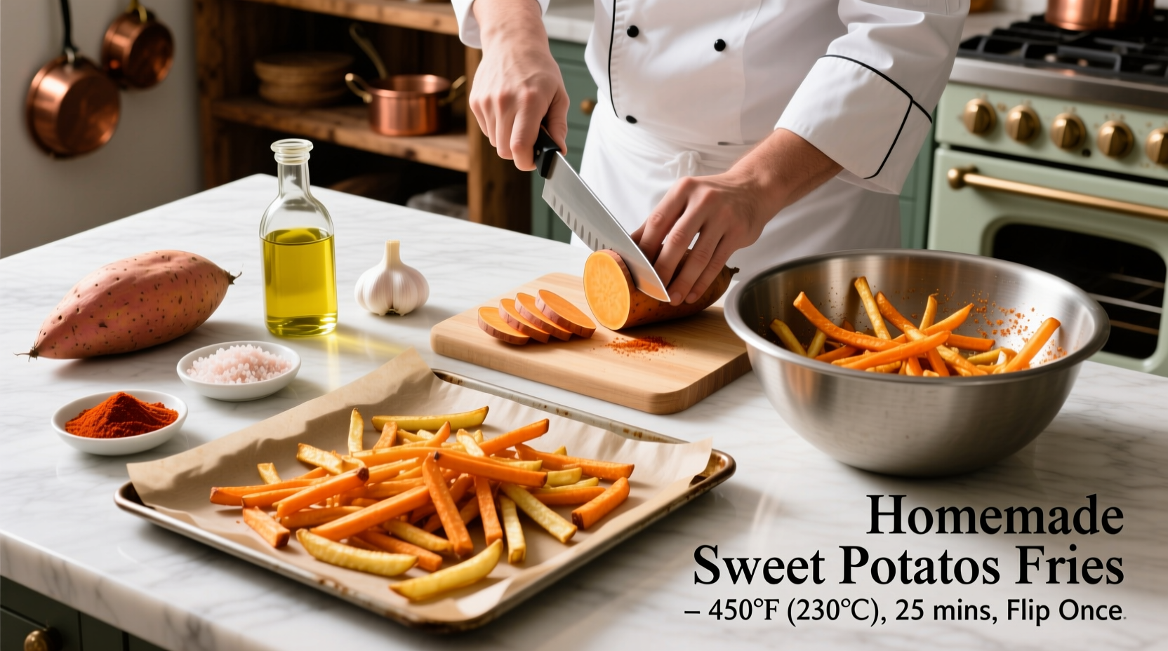 Perfect Homemade Sweet Potato Fries Recipe: Crispy Every Time