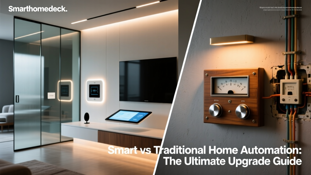 Smart vs Traditional Home Automation: The Ultimate Upgrade Guide