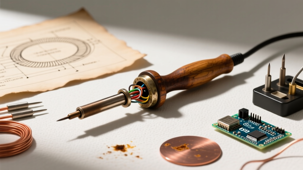 Restoring an Antique Electric Soldering Iron: A Technique Guide