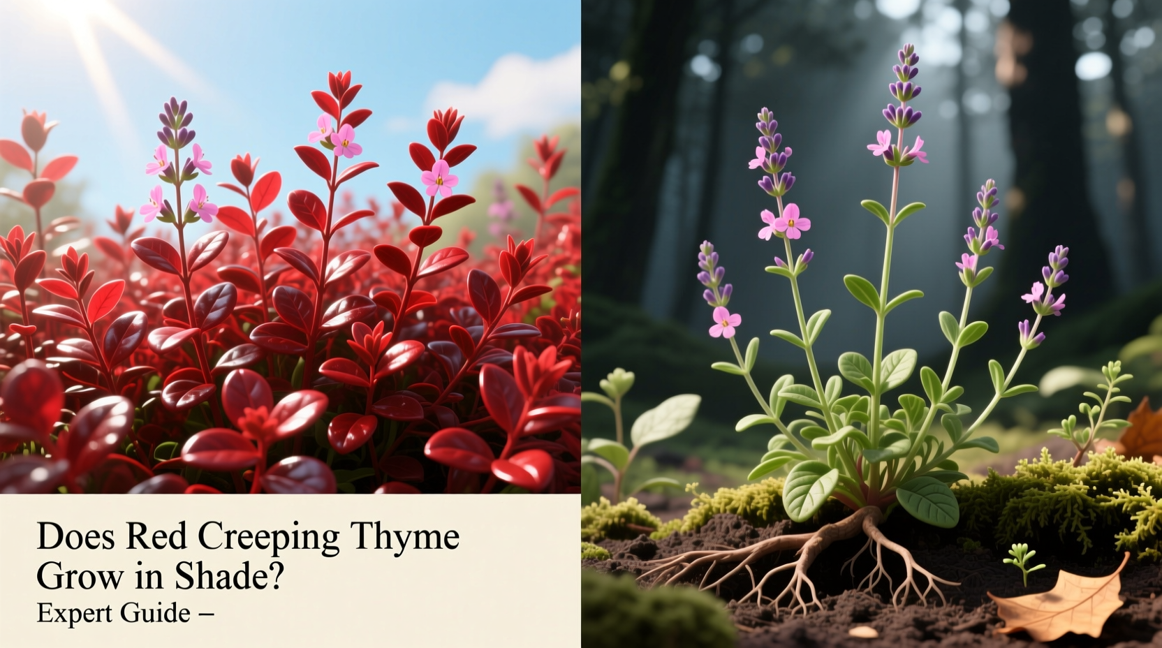 Red Creeping Thyme in Shade: 5 Tips | TheHomeSprouts