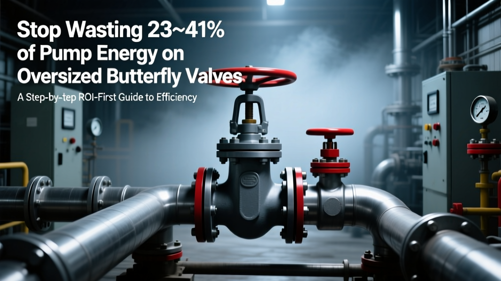Cut Pump Energy 41% with VFD-Controlled Butterfly Valves