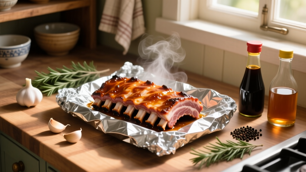How to Cook Ribs Wrapped in Foil in an Air Fryer