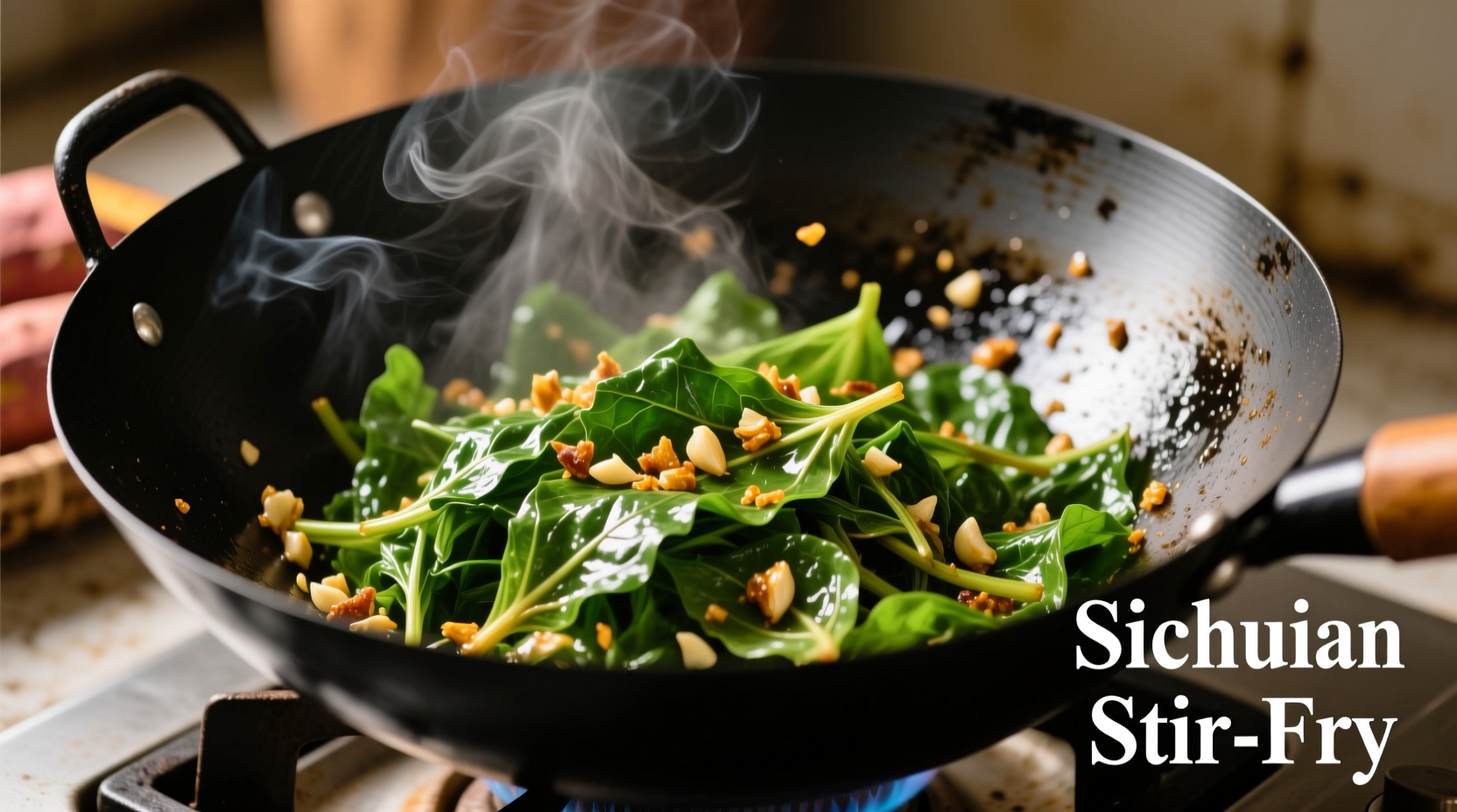 Süßkartoffelblätter: Essbar, nahrhaft & lecker zubereitet