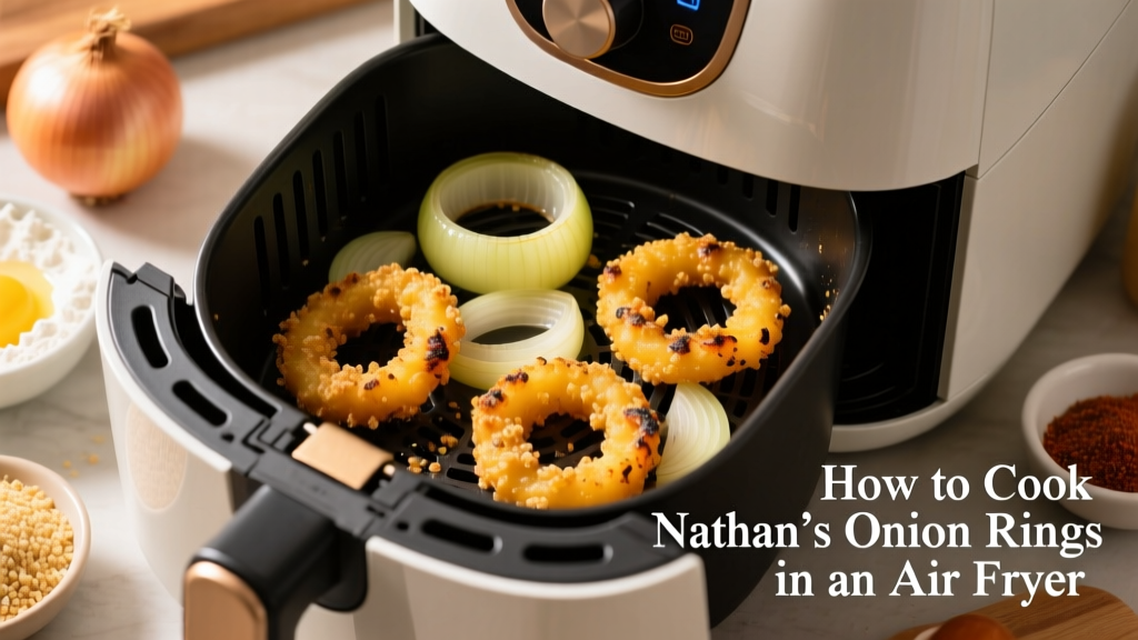 How to Cook Nathan's Onion Rings in an Air Fryer