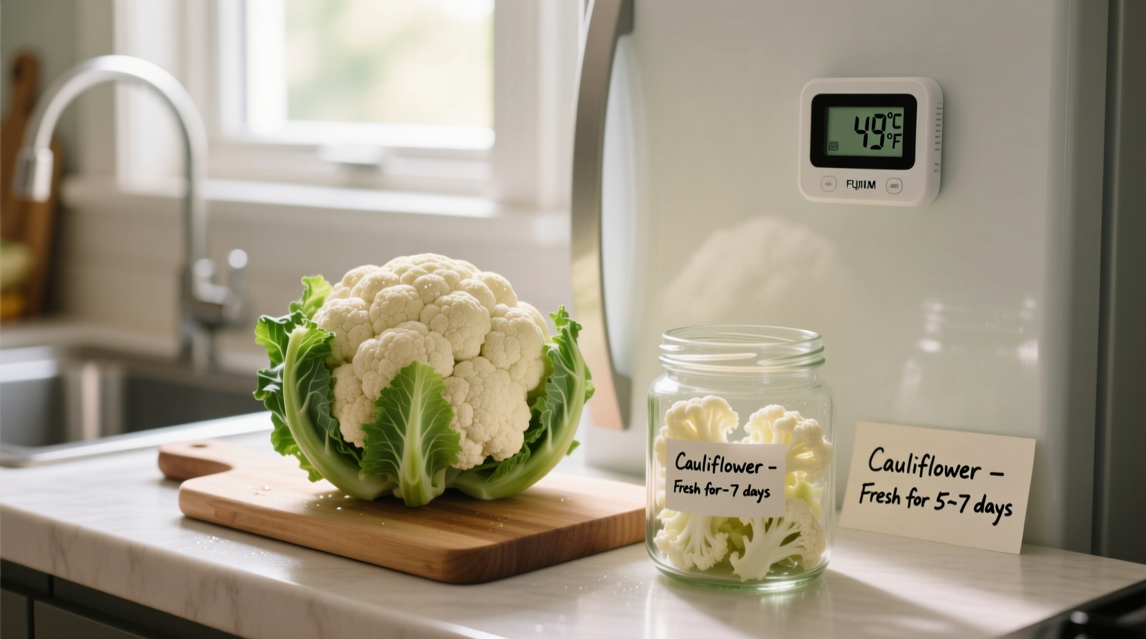 Cauliflower Fridge Lifespan: 7-14 Days When Stored Properly