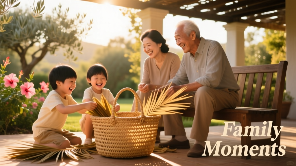 Raffia: A Sustainable, Therapeutic Craft Material for Family Connection and Child Development