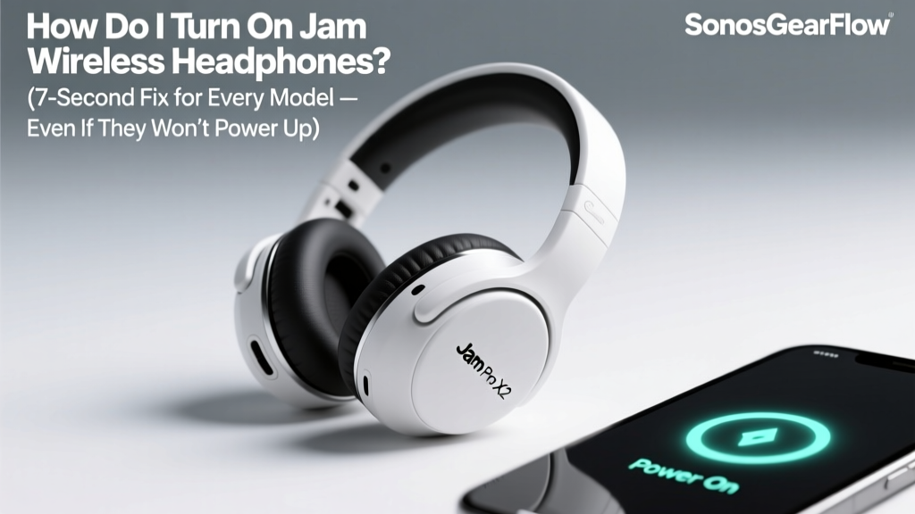 How to Turn On Jam Wireless Headphones (2026)