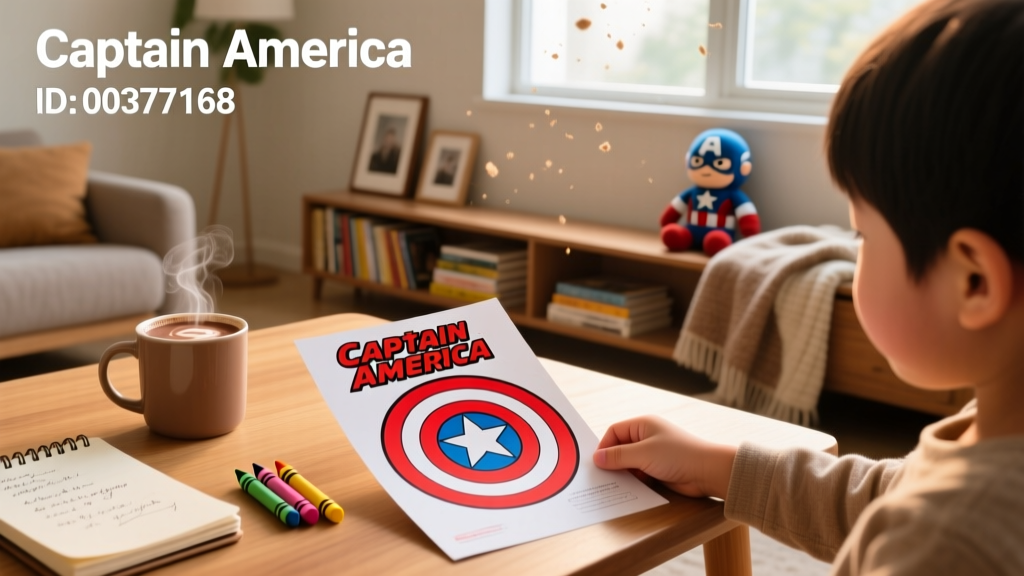 Captain America Coloring Pages 00377168: Printable Design Insights, Educational Benefits, and Family Activity Tips