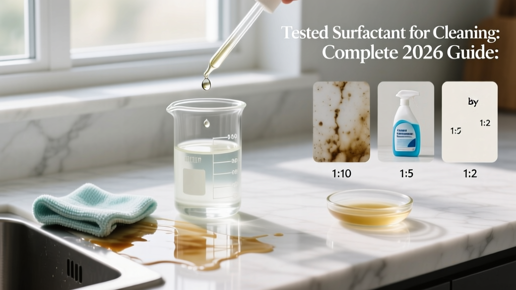 Tested Surfactant for Cleaning: Complete 2026 Guide